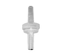 Hose Barb Non Return Ozone Resistance Plastic Valve Check Valve 4/5/6/8/10/12mm Oil-Resistant and Ozone-Resistant Plastic Hose Barb for Fuel Gas Liquid Air Check Valve (5mm)