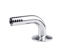 Hose Barb Tri Clamp 90 Deg Elbow SUS304 Stainless Sanitary Fitting, for Home Improvement Tri Clamp Ferrule Pipe Connector(32mm x Ferrule 50.5)