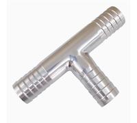 Hose Barbed 304 Stainless Steel Sanitary 90 Degree Elbow and Tee WayPipe Fitting(Black,38mm)