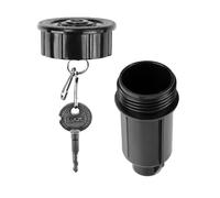 Hose Bib Key Safe - Outdoor Water Spigot Key Hider, Realistic Nozzle Box | Hidden Spare Storage for Garden Entry, Waterproof Lock Case, Camouflage Design for Security and Convenience,Space