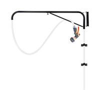 Hose Boom, Horse Wash Stall Hose Boom, Hose Boom Arm Wall Mount Preventing Tangling and Trampling While Washing Your Horse, 180 Swivel Horse Boom Arm Fits for Standard Garden Hose, Hose Not Included