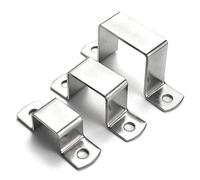 Hose clamp, 304 Stainless Steel Thickened Square Rectangle M-Shaped U-Shaped(45x45mm)