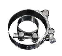 Hose Clamp Kit Made from Sturdy Stainless Steel with an Adjustment Capacity of Up to 79 mm Across Ten Pieces (48-51mm)
