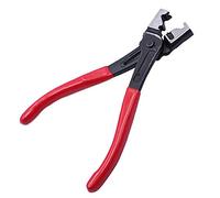 Hose Clamp Plier Snap Ring Clamp Heavy Duty Clic & Clic-R Type Collar Hose Clip Plier for Drive Shafts and Oil Valve Red