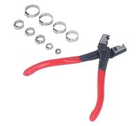 Hose Clamp Pliers Set, Hose Clip Pliers, Stainless Steel Pipe Crimping Plier Set Hose Clamp Set Hose Clamp Tool Fuel Line Pliers Labor Saving For Car Fuel Oil Water Hose Repairing Tool