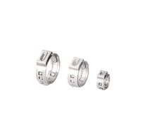 Hose clamp, Single Ear Hose Clamps 6.5-21.0mm Stainless Steel(15.3 18.5mm)