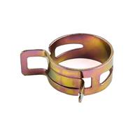 Hose Clamps, 10Pcs/Lot 65MN Manganese Steel Galvanized Spring Hose Clamp Inner Dia 34/36/40/44/46mm Elastic Buckle Water Pipe Hoop(ID 40mm)(ID 44mm)