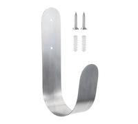 Hose Clip Cover - Garden Hose Holder Clip | Stainless Steel Space Saving Hose Mount, PE Service Wall Mounted Hose Bracket Clamp