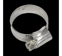 Hose Clip Stainless Steel Ø16-27mm Pack of 10