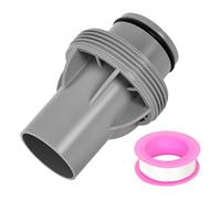 Hose Connector 38 mm for Hoses 1.5 Inch Pool Pump Sand Filter Hose Coupling Hose Connection Hose Adapter E Replacement Hose Adapter for Flowclear, Coleman and Intex P6916 (A)