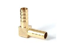 Hose Connector, Coupling connectors,4PCS Fittings Connector Copper Pagoda Air Fuel Water Tube Brass Barb Pipe Fitting Barbed Joint Coupler Adapter(OD 8 MM)
