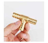 Hose Connector, Coupling connectors,Brass Barb Pipe Fitting 2 3 4 Way Brass Connector for Hose Copper Pagoda Water Tube Fittings(OD 16mm)