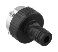 Hose Connector For Garden Tap 18-24mm Secure Fit Four Screws Leakproof