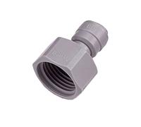 Hose connector, Hose adapter 1/2" to 3/8" - Screw-on connector for beer & air lines