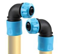 Hose Connector Kit - Garden Hose Clutch | Quick Coupling for Water Hose | Quick Connect Distributor Connector Ninety Degree Bent for the cue