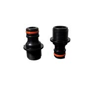 Hose Connector Nipple Connector 1/2" 3/4" Brass Tap Garden Hose Quick Connect Water Gun Hose Fittings Garden Watering Tools(Color02 20mm)