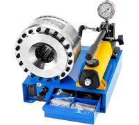 Hose Crimper - High Pressure Hydraulic Hose Crimping Tool with 7 Sets of Dies+