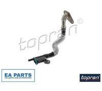 Hose, cylinder head cover ventilation for AUDI A4 TOPRAN 119 450