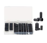 Hose End Layers Insulating Vacuum Sockets, Insulating Hose Caps - Rubber Caps Vacuum Caps for Automotive Carburetor Manifold