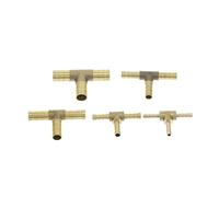 Hose fittingHose Barb Fittings, T Shape Fitting Tee Brass Multiple Sizes 4mm to 25mm OD(OD 10mm 12mm 10mm)