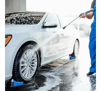 Hose Guide, Prevent Stucking Under Wheel, Hose Roller Guide, for Garage Vehicle Maintenance Detailing Washing Camping Workshop Outdoors