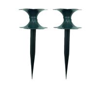 Hose Guide Spike Watering Water Pipe Hose Roller Wheel Brackets Gardening Lawn Simply High-strength Hose Garden