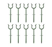 Hose Guide Stakes - 100-Pieces Plant Protection Holder Support - Garden Hose Guide Spike,for Outdoor Outside Lawn Backyard RV Garage House