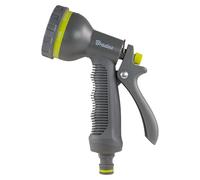 Hose Gun Water Sprayer 7-Pattern Multi-Function - Designed to efficiently Dispense Water in Various Spray Patterns from a Gentle Mist for Delicate Plants or a Powerful Jet for Cleaning driveways.