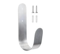 Hose Hanger Clamp - Garden Hose Holder Clip | Stainless Steel Space-Saving Hose Mount, Heavy Duty Wall-Mounted Hose Holder Clamp, Hose Grip Clamp for Home and Gardening Hose Storage