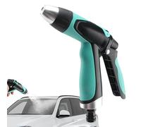 Hose Nozzle - Adjustable 14 x 15 cm, Ergonomic Handle, High Pressure, Handheld Rod Control, Patio, Lawn Cleaning, Bathroom, Pet Washing, Path Care, Outdoor Utility, Meh