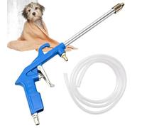 Hose Nozzle Adjustable Heavy Duty Ergonomic Non-Slip Handle | Garden Hose Spray Nozzle for Car Wash Cleaning Showers Pet Lawn Patio Lawns Drains Stairs