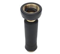 Hose Nozzle Brass Adjustable High Pressure Sprayer for Garden Irrigation Car Washing with 4in Female Thread Durable Plastic Encapsulation Design 10x3.8x3.8cm