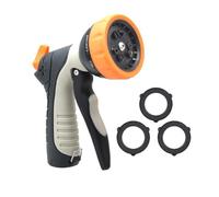 Hose Nozzle Heavy Duty, Water Hose Nozzle, 9 Spray Modes, Garden Watering Nozzle, High Pressure Hose Nozzle for Car Wash at Home and in the Garden for Efficient Watering