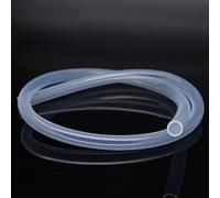 Hose Pipe，Flexible Soft Silicone Tube Pipe,Silicone Tubing 1M/5M Food Grade Clear Translucent Silicone Tube Hose Rubber Flexible Tube(Color : ID2mm x OD4mm, Length : 5 Meters) (Color : Id6mm X Od10mm