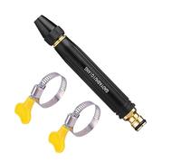 Hose Pipe High Pressure Spray Guns 15CM High Pressure Car Wash Water Guns Nozzle Alloy 360-degree Twist Adjuster Ergonomic Handheld Body for Watering Plant Lawn Yard Outdoor Outside Home House