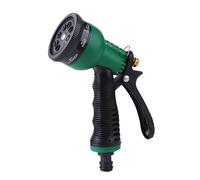 Hose Pipe Spray Gun 8 Pattern Variable Spray Patterns Water Spray Gun Adjustable Car Wash Hose Spray Portable High Pressure Gun Sprinkler Nozzle