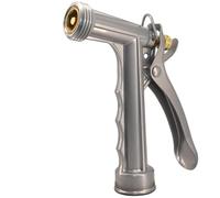 Hose Pipe Spray - High Pressure Hose Nozzle | 5 Inch Metal Watering Sprayer for Garden, Flowers, Vegetables | Small Handheld Sprinkler for Southeast Asian Use