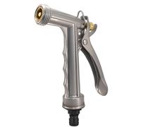 Hose Pipe Spray - High Pressure Hose Nozzle | 5 Inch Metal Watering Sprayer for Garden, Flowers, Vegetables | Small Handheld Sprinkler for Southeast Asian Use