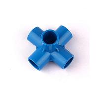 Hose Quick Connector,Multi- Pipe 10pcs 20mm/25mm/32mm PVC Tee 4/5Way Joint Garden Irrigation Watering Tube Adapter Fittings DIY Tools(5 Way Connector,Inner Diameter 20mm)
