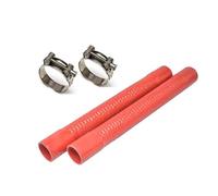Hose Red Automotive Silicone Flexible Hose Steel Wire Intercooler Intake Pipe Radiator Garden Hose(700MM_ID90MM)
