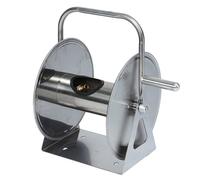 Hose Reel Garden High Pressure Water Wash Metal Hose Reel Cart Stainless Steel