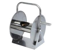 Hose Reel Garden High Pressure Water Wash Metal Hose Reel Cart Stainless Steel
