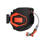 Hose Reels Pressure Washer Hose Reel Multi-Functional Automatic Recovery Plastic Garden Water Drum Pipe Roller