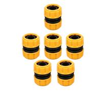 Hose Repair Connector Extender Set - ABS Plastic Pipe Quick Repair Connector, Quick Fix Hose Pipe Connectors and Fittings for Pond Filter Hose 6 Pack