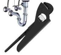 Hose Repair Wrench - Pipe Wrench with V-Profile & Ergonomic Handle | Ideal for DIY, Sanitary Engineering, Car Repair, Installations in Workshop, Construction, Home, Garage, Outdoor Use