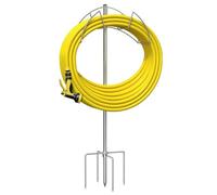 Hose Router - Outdoor Garden Hose Storage Holder, Removable Heavy Duty Rack for Organizing Hoses | Patio Hose Holder for the