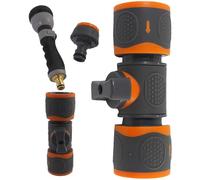 Hose Shut-off Valve, Tap for Garden Hose, Hose Valve, Splitter Tap Connector for Lawn Builders, Camping, Watering, Home, Gardeners, Indoor Travel