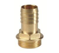 Hose socket brass 40 mm (1 ½" male thread)