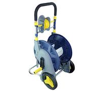 Hose Storage， Hose cart with up to 50m/164Feet Capacity for 1/2inch Hose, Particularly Stable, with a Comfortable Hose Guide in a Robust Frame Hose Reel Cart