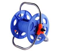 Hose Storage， Hose Reel Cart, Resistant Portable 20M G1/2 Capacity Mobile Reel Cart, Durable Hose Holder Rack for Garden Patio
